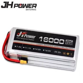 Batería LiPo 11.1V 1400mAh 3S 65C Con Conector XT60, Alta Capacidad Para Drones FPV, Quadcópteros Y Coches RC, Recarga Con Cargador De Equilibrio